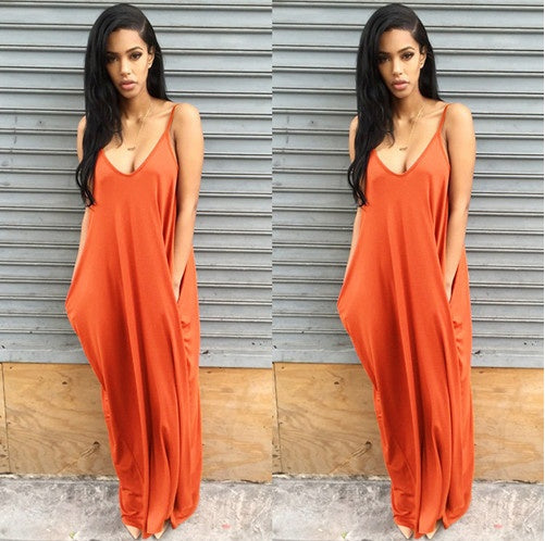 Maxi Dress with Pockets