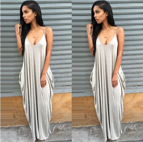 Maxi Dress with Pockets