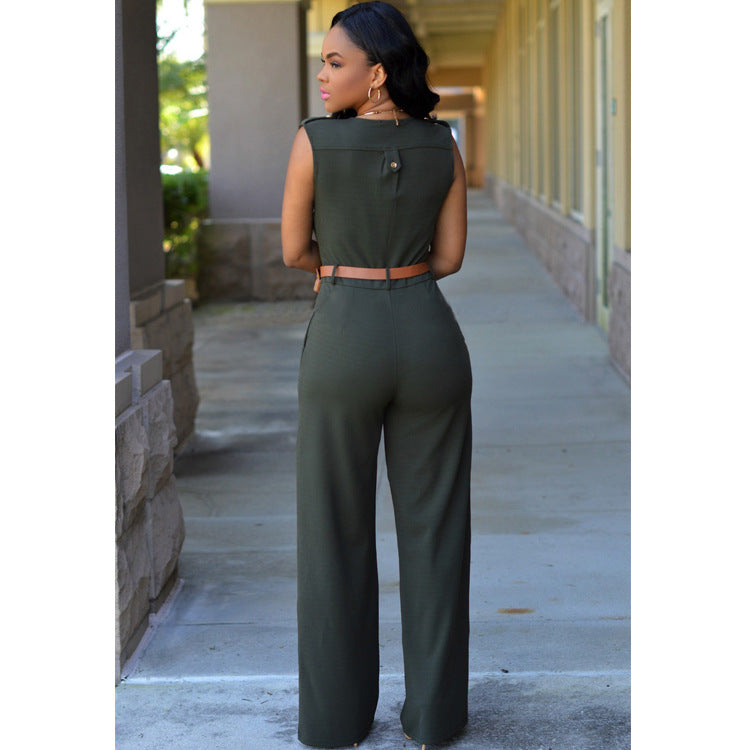 Belted Jumpsuit