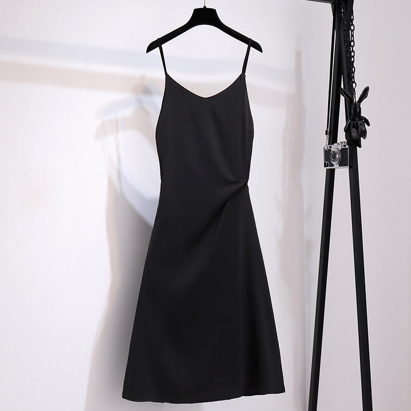 Gathered Waist Midi Dress