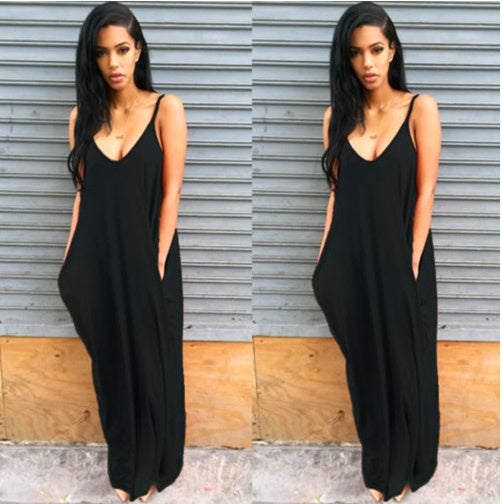 Maxi Dress with Pockets