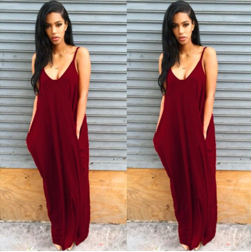 Maxi Dress with Pockets