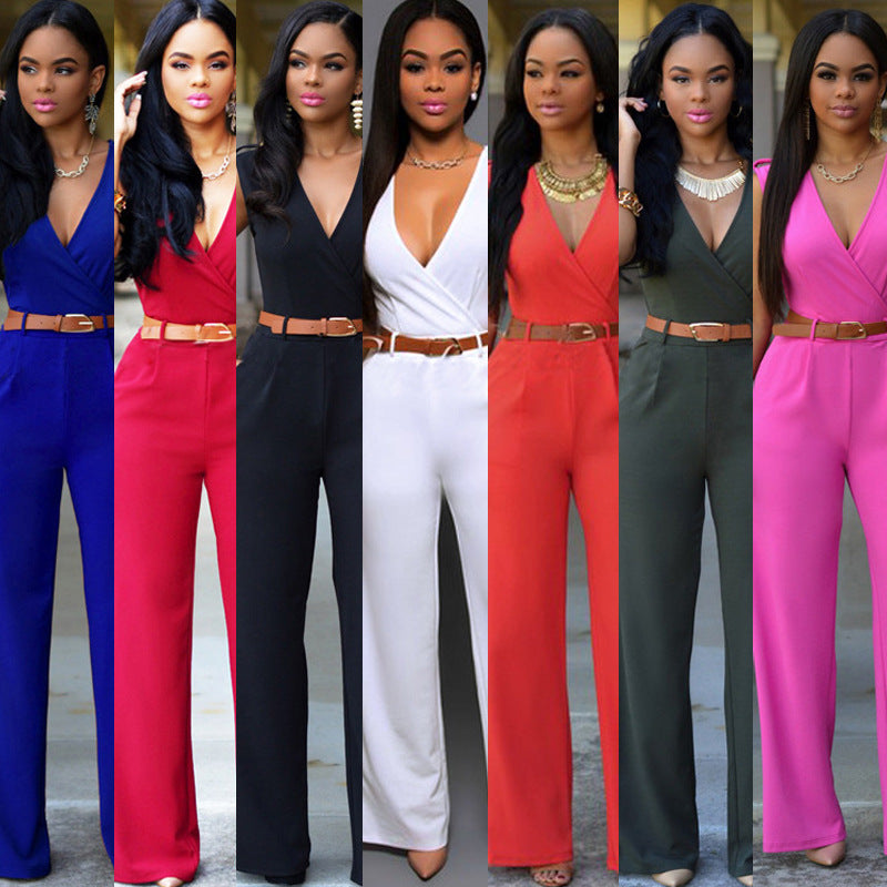 Belted Jumpsuit