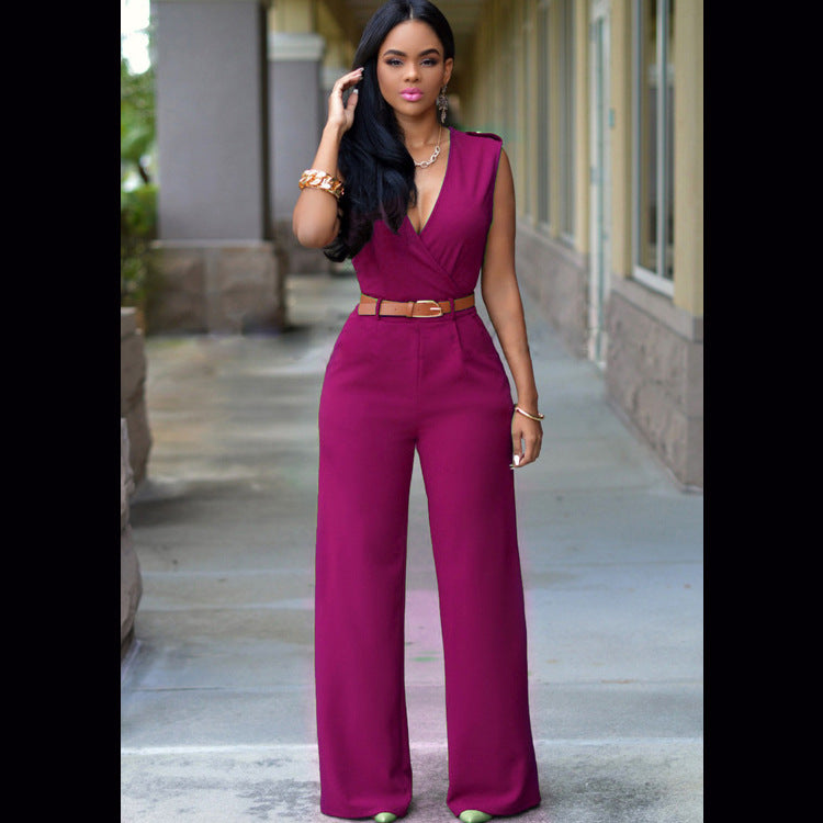 Belted Jumpsuit