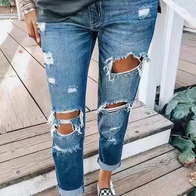 Distressed and Ripped Jeans