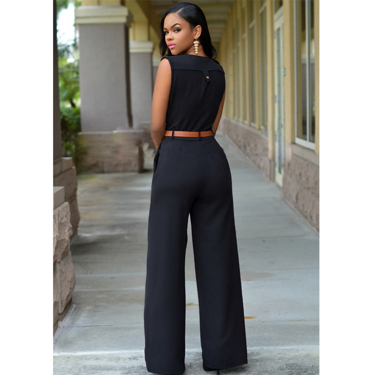 Belted Jumpsuit