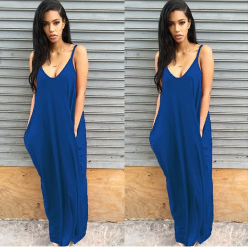 Maxi Dress with Pockets