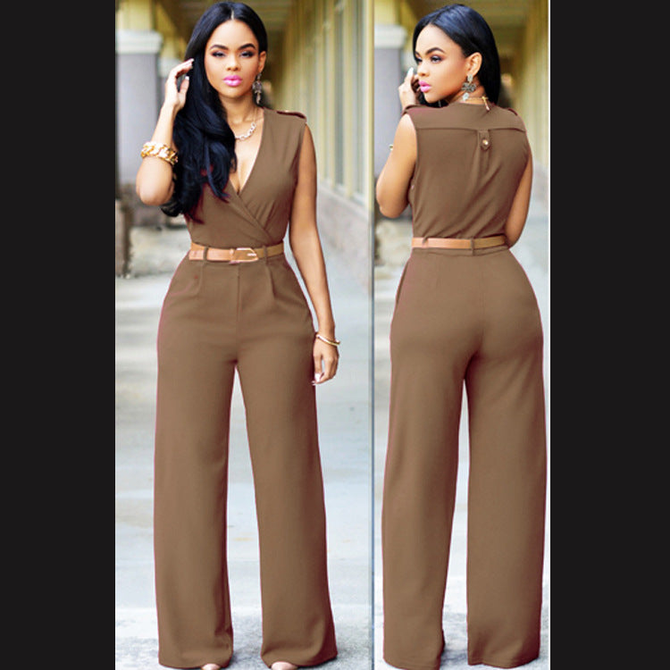 Belted Jumpsuit