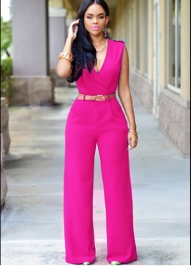 Belted Jumpsuit