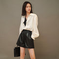 Leather Shorts