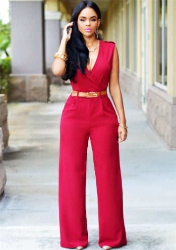 Belted Jumpsuit