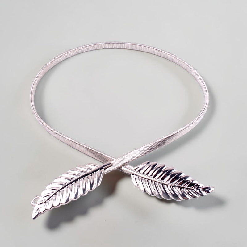 Leaf Iron Decorative Belt, Female Leaf Waist Chain