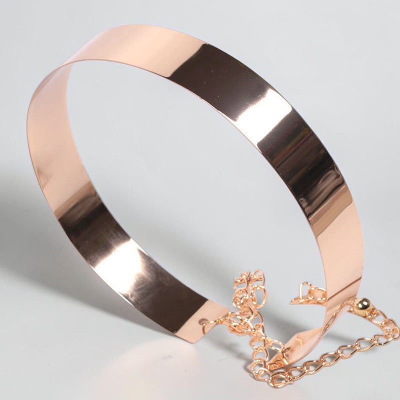 Metal Belt Ladies Decorative Belt Gold Dress Girdle