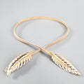Leaf Iron Decorative Belt, Female Leaf Waist Chain